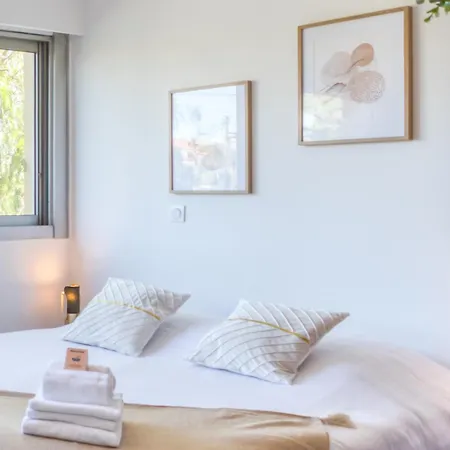 A3 - Staywiz Us -2 Bdr Sea View 10 Min - Parking, Pool & Terrace Lägenhet Antibes