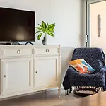 Апартаменты A3 - Staywiz Us -2 Bdr Sea View 10 Min - Parking, Pool & Terrace Антиб
