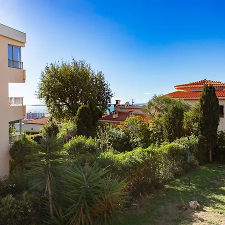 A3 - 2 Bdr Sea View 10 Min - Parking, Pool & Terrace 아파트