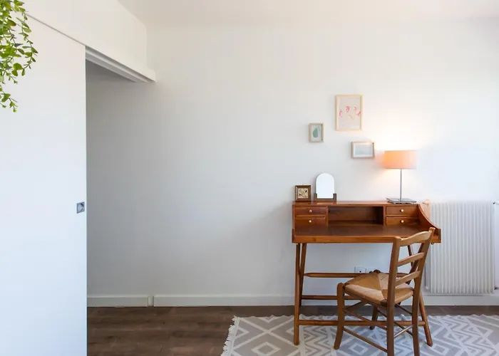 A3 - Staywiz Us -2 Bdr Sea View 10 Min Beach - Parking, Pool & Terrace 公寓 昂蒂布