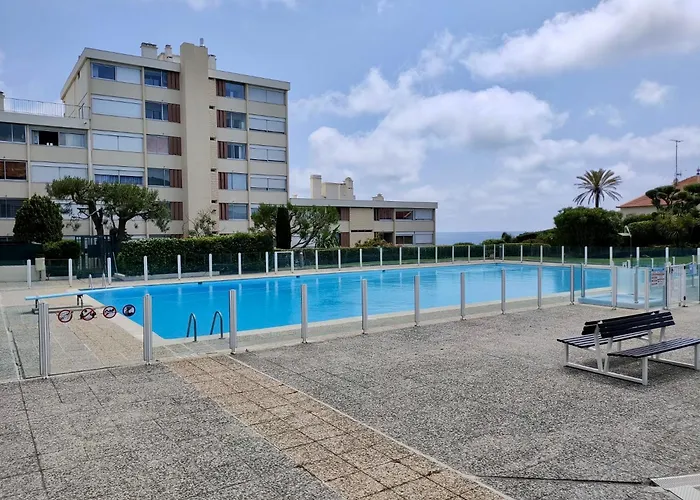 A3 - Staywiz Us -2 Bdr Sea View 10 Min Beach - Parking, Pool & Terrace 公寓 昂蒂布
